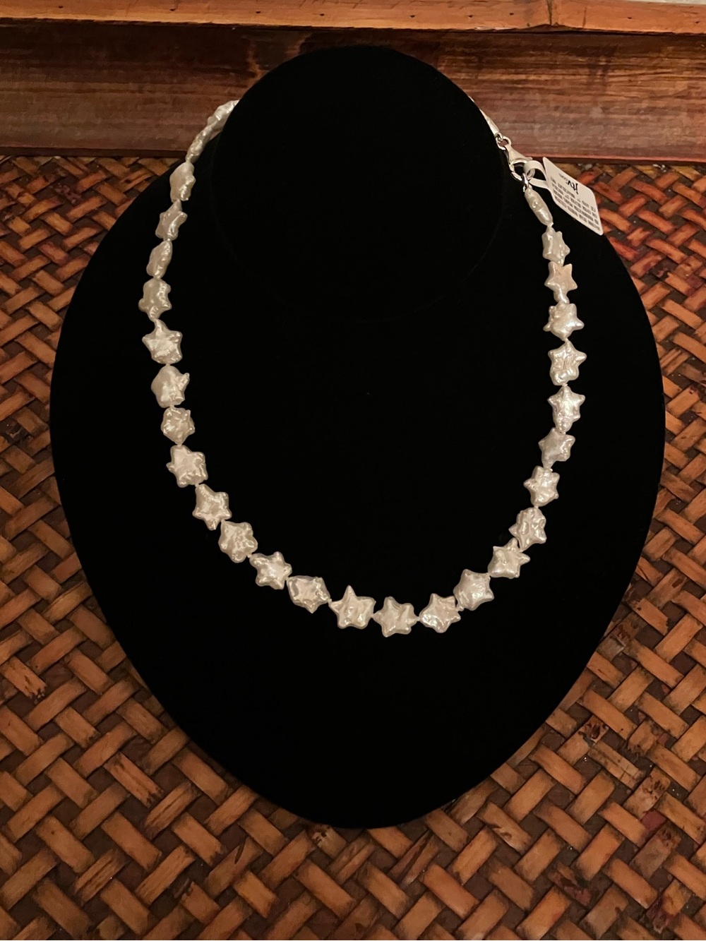 Star Cultured Freshwater Pearl Necklace